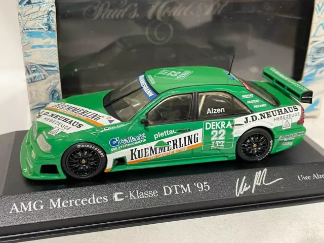 MINICHAMPS AMG Mercedes C-Class Alzen DTM 1995 Team Persson 1:43 Diecast