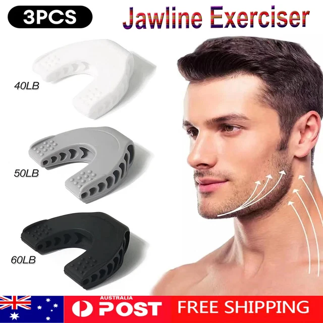 1 3 PACK JAWLINE Exerciser Jawlineme Exercise Ball Jawzrsize Jaw Line Neck Face 13.99 PicClick AU