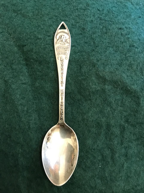 Sterling Silver Lookout Mountain Colo Souvenir Spoon