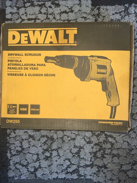 DEWALT Drywall Screw Gun, 6.0-Amp (DW255)