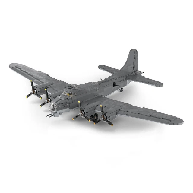 MOC AIRCRAFT B17 Flying Fortress Building Toys Blocks Plane 3002pcs