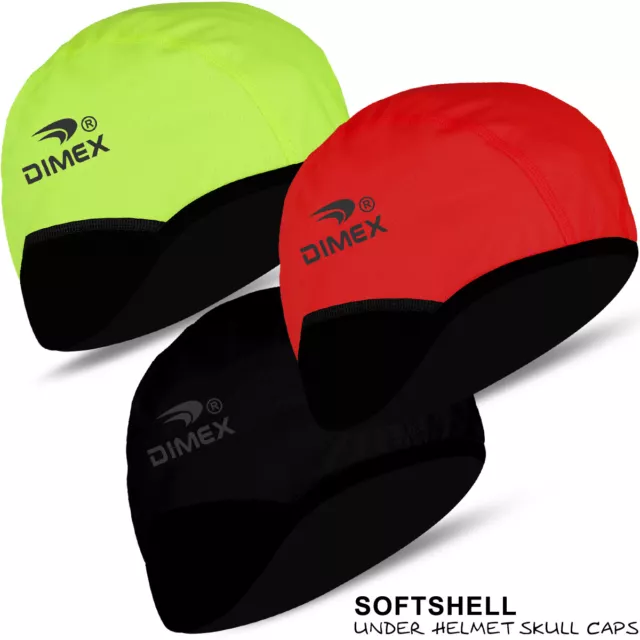 Cycling Skull Cap Bike Motorbike Under Helmet Hat Winter Thermal Softshell