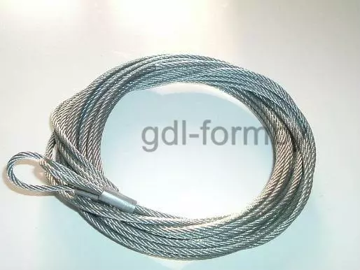 NUEVO FILUMA BOLTON PUERTA CABLES seccionales 3 mm puerta de garaje más de 13 pies reparación