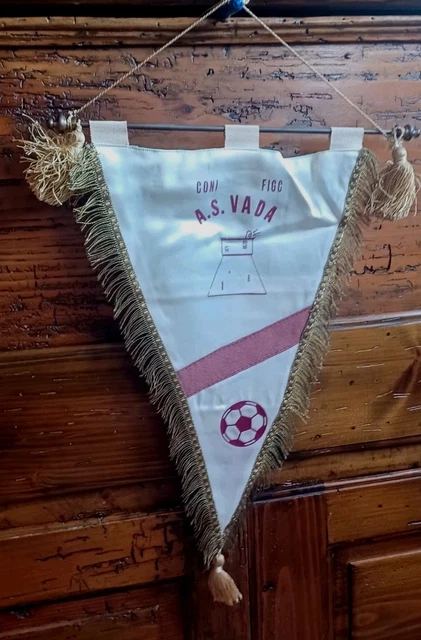 Fanion Genoa CFC - Football Italien, Supporteur, Décoration Murale Ou Stade