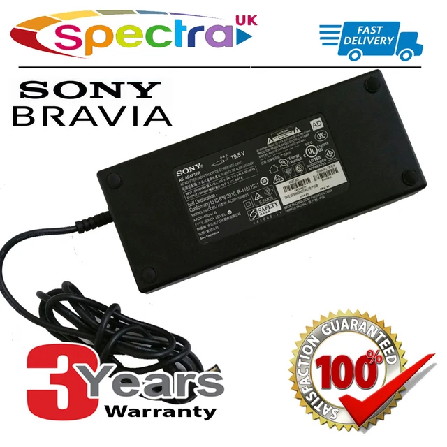 GENUINE ORIGINAL SONY Bravia TV Power Supply Ac Adapter Charger Cable