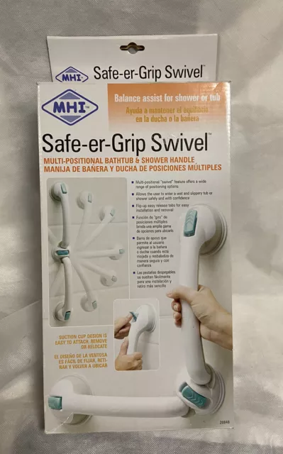 Changing Lifestyles Safe-er-Grip Swivel Multi-Position Balance Assist New in Box