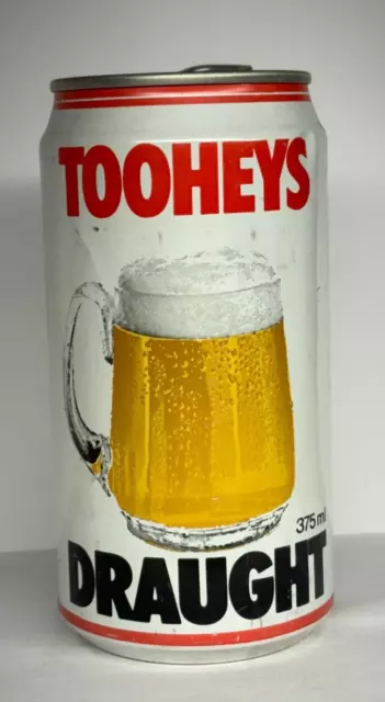 Tooheys Draught 375ml. Aluminum Beer Can (Australia)