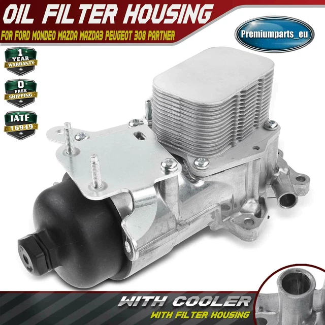 OIL FILTER HOUSING & Cooler for Ford Mondeo Mazda Mazda3 Peugeot 206 ...