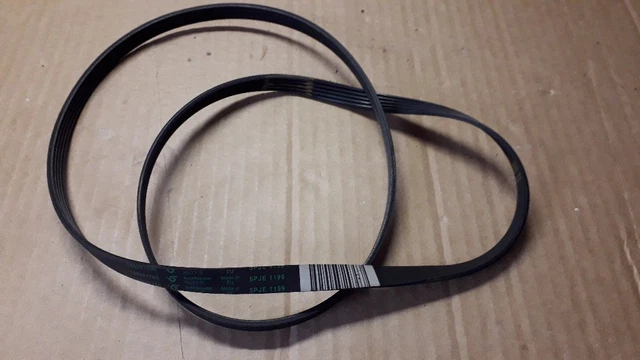 Courroie Machine à Laver 5PJE 1199 (réf. 146247700) - Compatible AEG, Electrolux, Zanussi, Longueur 1199 Mm