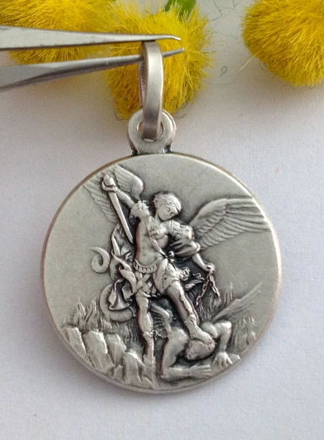Médaille Saint Visage En Argent Massif 925 - Chaîne Longue - Neuf Avec étiquettes