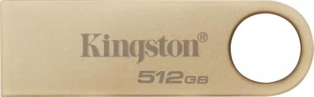 Kingston 512 GB DataTraveler SE9 G3 3.2 Gen1 USB-Stick Metal Gold 2