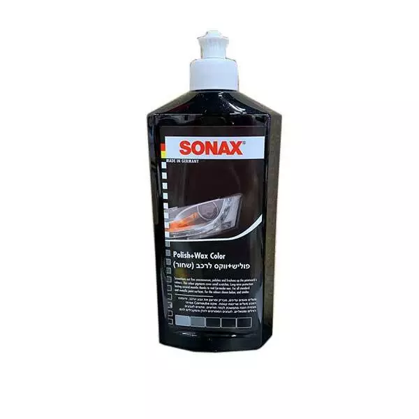 SONAX Polish & Wax COLOR Nano Pro BLACK new car polishing 296141 FREE SHIP  250m