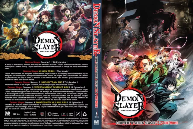 Demon Slayer Kimetsu No Yaiba Yuukaku-hen SEASON 2 (1-11End) +2Movies All  Region