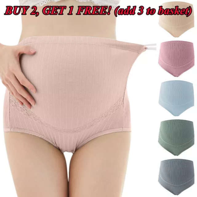 Lady Maternity High-Waist Panties Underpants Pregnant Underwear Briefs Knickers