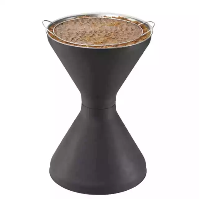 STANDASCHER Diabolo 60x40cm anthrazit + Beutel Sand Aschenbecher Zigaretten TOP