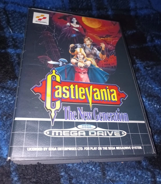 Castlevania The New Generation Sega Mega Drive Game Boxed With Manual