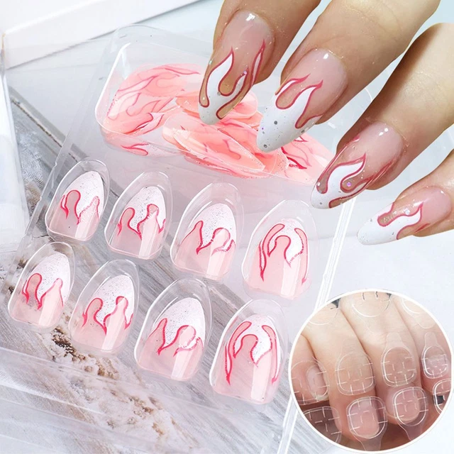 Couverture complète Appuyez. Vert Faux ongles Léopard Nuage de feu Portable