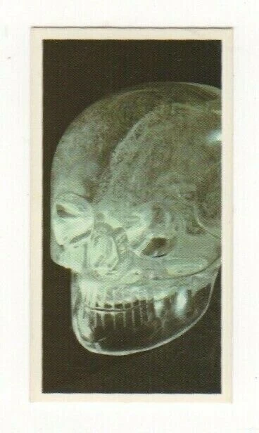 Brooke Bond #23 - The Crystal Skull. Probably Aztec