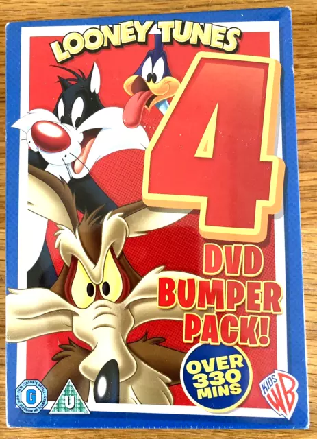 Looney Tunes. 4 Dvd Bumper Pack. UK Dvd Box Set. NEW & SEALED