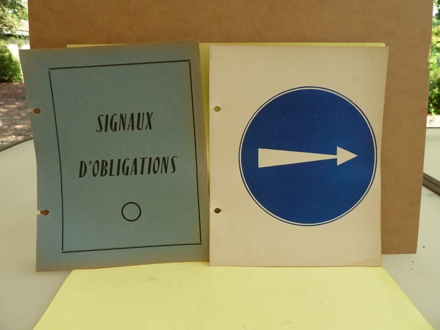 ANCIENNE FICHE SCOLAIRE Du Code De La Route EUR 3,00 - PicClick FR