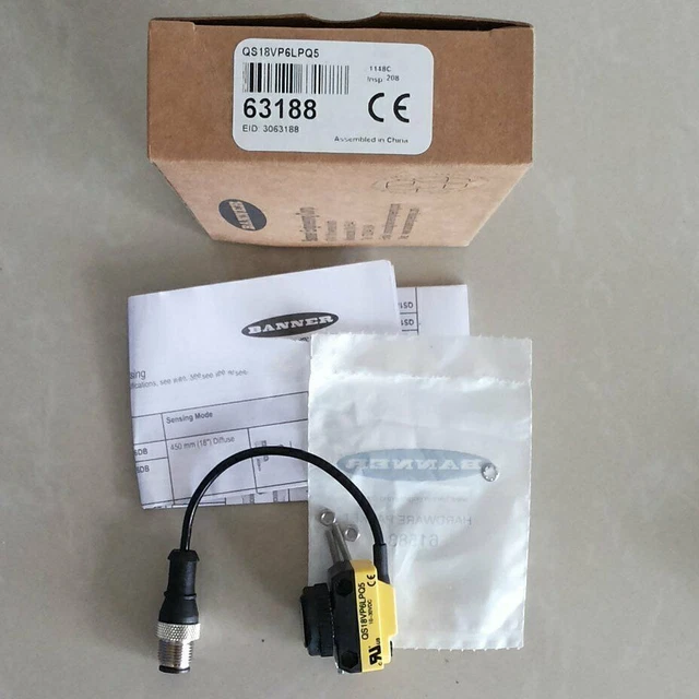 1PC New In Box For Banner QS18VP6LPQ5 photoelectric switch sensor