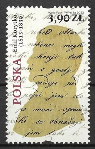 Polen Mi.Nr. 5443** (2023) postfrisch/190. Geburtstag von Emil Korytko