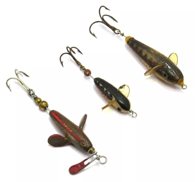 VINTAGE FISHING SPINNING Lures Lot of 3 CP Swing Silver/brass? $23.00 -  PicClick