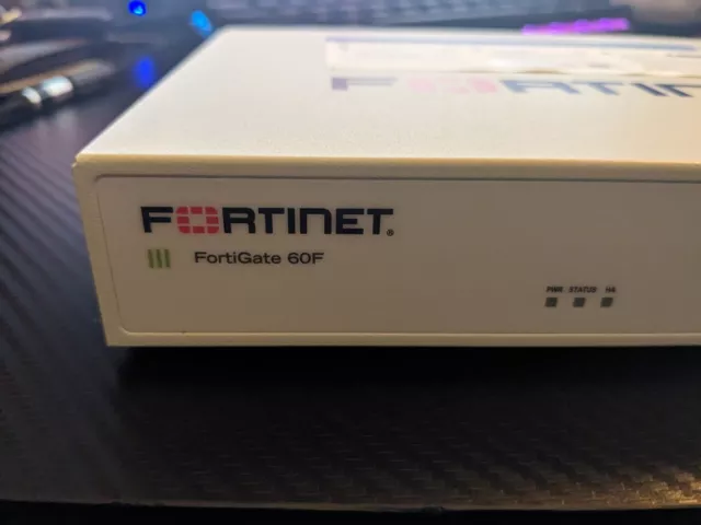 Dispositivo de seguridad Fortinet FortiGate FG 60F P/N: FG-60F