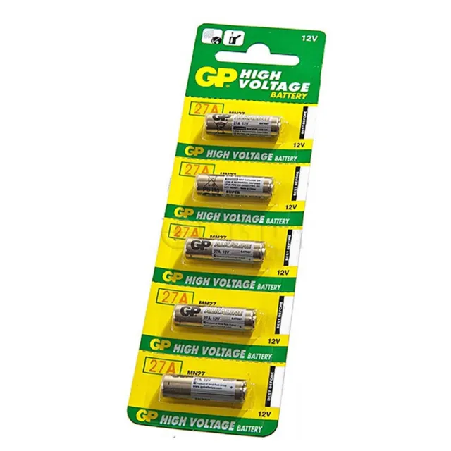 Gp Haute Tension Batterie 27A PK5 12V Paquet De 5