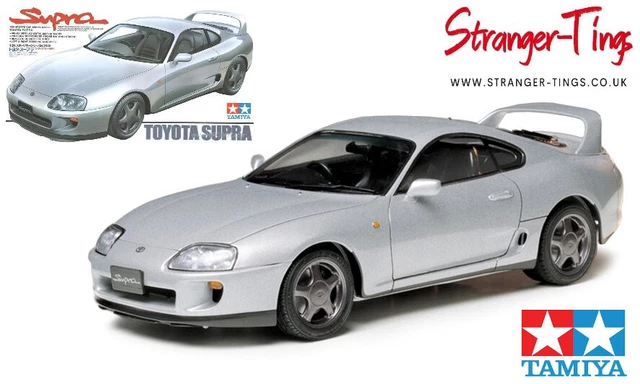 Maquette Tamiya – Toyota Supra – échelle 1:24 – Kit à Monter Et Peindre – Modèle Plastique – Pour Collectionneurs