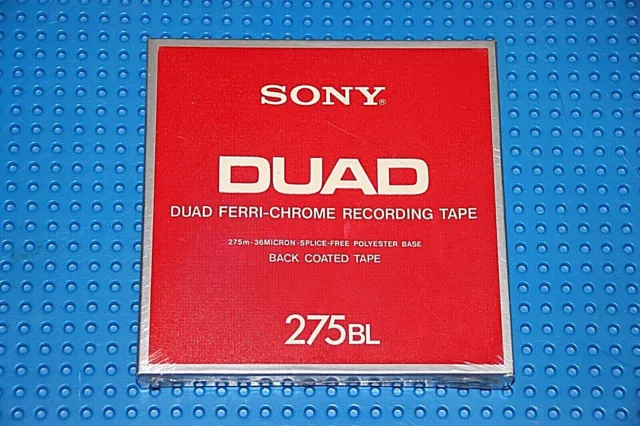 SONY DUAD 5-275-BL 5 Inch Reel To Reel Tape (1) (Sealed) $35.99