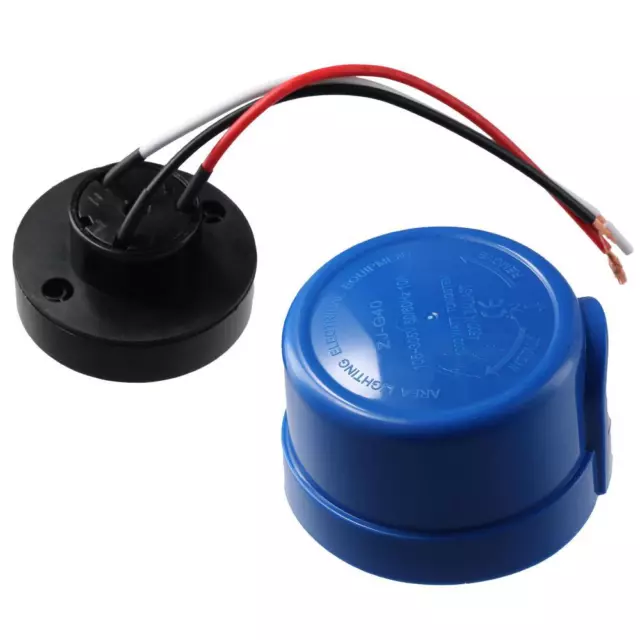 Plastic LPlighting Photocell Sensor with Base  Electrician