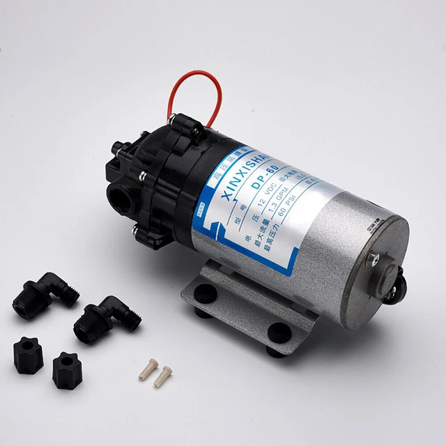 High-pressure Diaphragm Booster Water Pump With Pressure Switch DC12V/24V DP-60