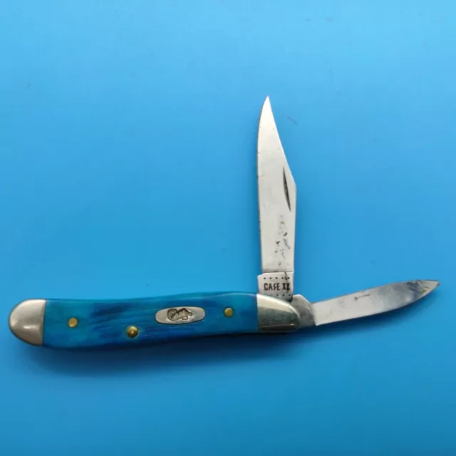 Case XX Peanut Teal Aqua Blue 6220 Limited Edition Pocket Knife