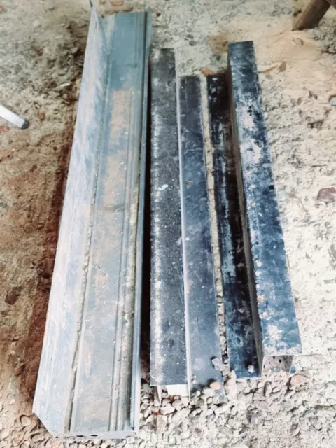 Steel lintels, used