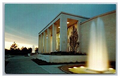 Independence, MO Missouri, Harry S. Truman Library & Museum Postcard Posted 1979