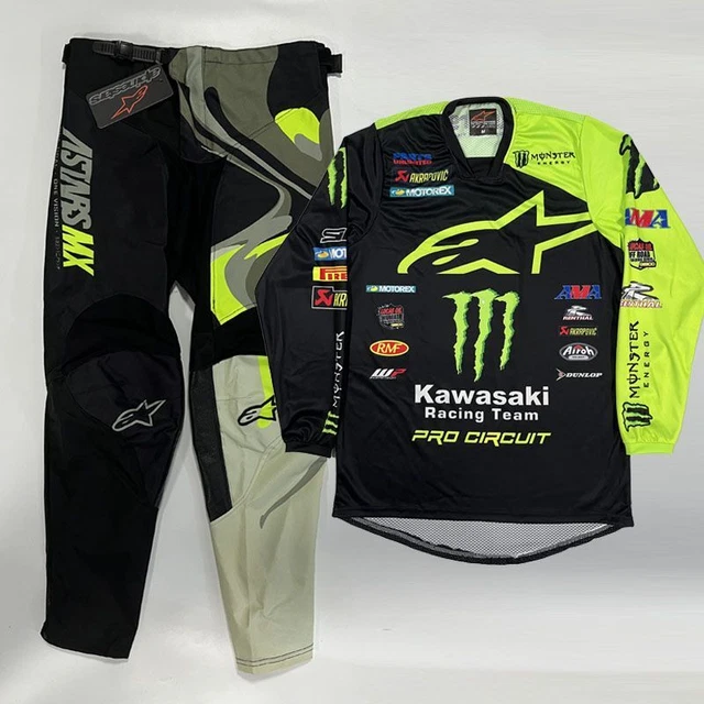 Kawasaki dirt bike jersey shop