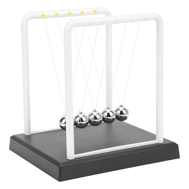 Kinetic Art Asteroide – Giocattolo Da Scrivania In Movimento Perpetuo, Elettronico, Con Batteria 9V - 2