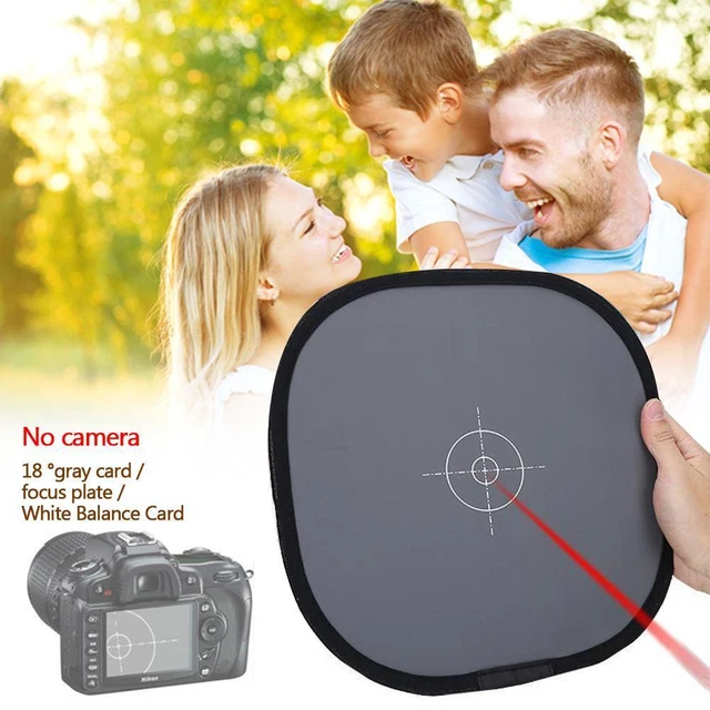 Grey/White Balance Card 18% Gray DSLR Camera Custom Board 12" Calibr K2Z7