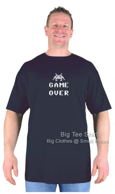 Big Mens BTS Game Over T-Shirt 2XL 3XL 4XL 5XL 6XL 7XL 8XL Many Colours