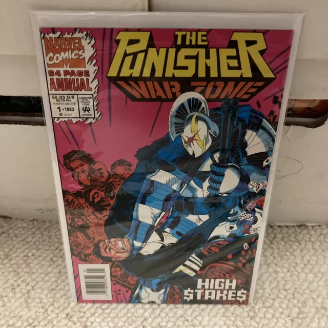 The Punisher War Zone Annual #1 Marvel Comics 1993
