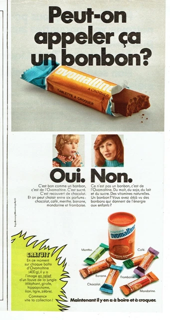 Ancienne publicité de chocolat Banque de photographies et d’images à