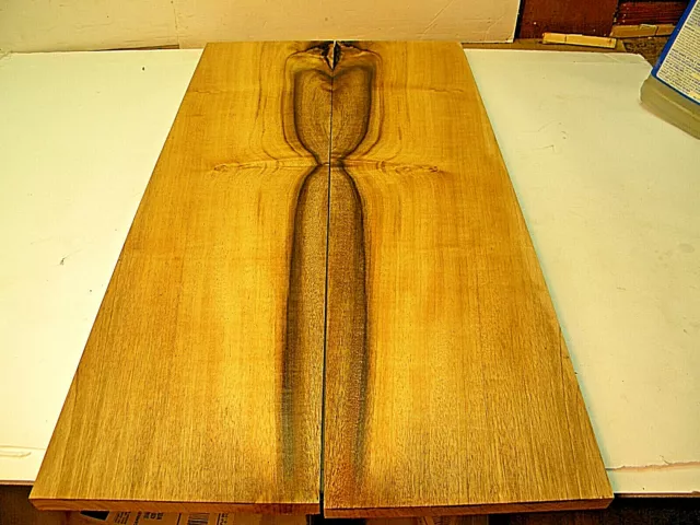 Panel de coincidencia de libros de madera de mirto figurado, gabinetes, carpintería, hermoso grano