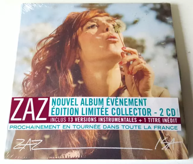 2 Cd Zaz Isa Album Evenement Edition Limitee Collector 2021 Neuf Sous Blister