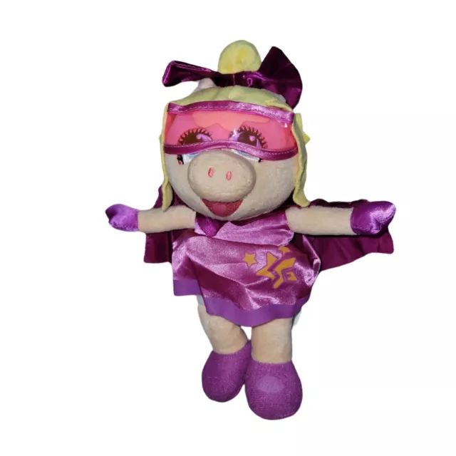 Miss Piggy 10" Plush Super Fabulous Costume Muppets Babies Stuffed Animal Toy