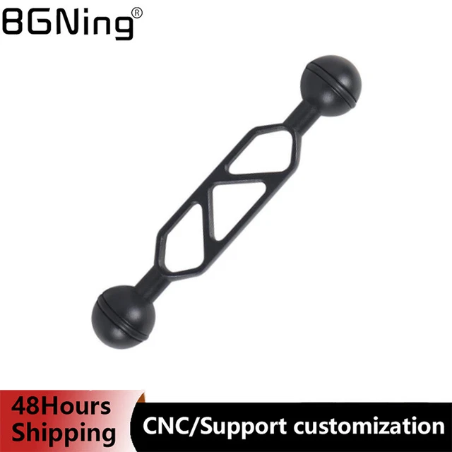 BGNing Diving Light Arm Joint for DSLR Camera Photography Butterfly Clip Clamp