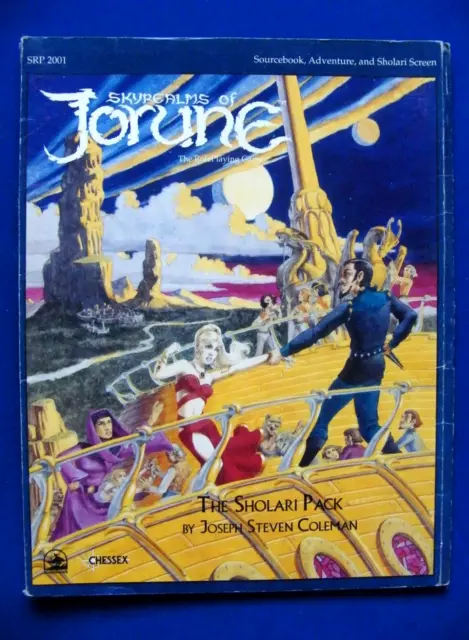 Skyrealms Of Jorune - The Sholari Pack - Chessex SRP2001 - Buono