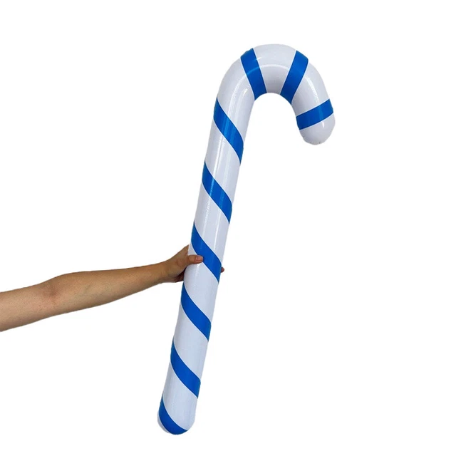 Aufblasbare Weihnachtssingen Lollipop Ballon Weihnachtsdekoration Partyzubehö TS