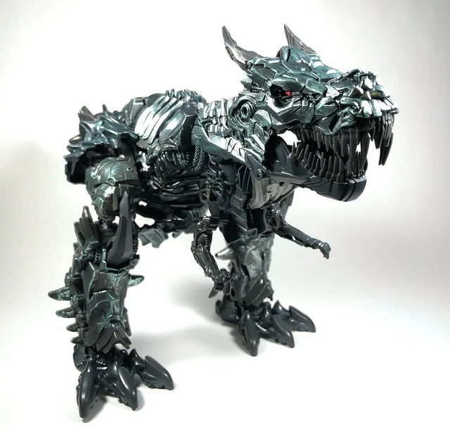 Transformers Studio Series – Dinobot Grimlock 21,5 Cm – Figurine Robot Dinosaure – 24 étapes De Conversion – Autobot Wheelie Inclus