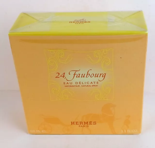 HERMES  24 FAUBOURG  EAU  DELICATE  EDT  100ml  NAT. SPRAY  NEU/FOLIE